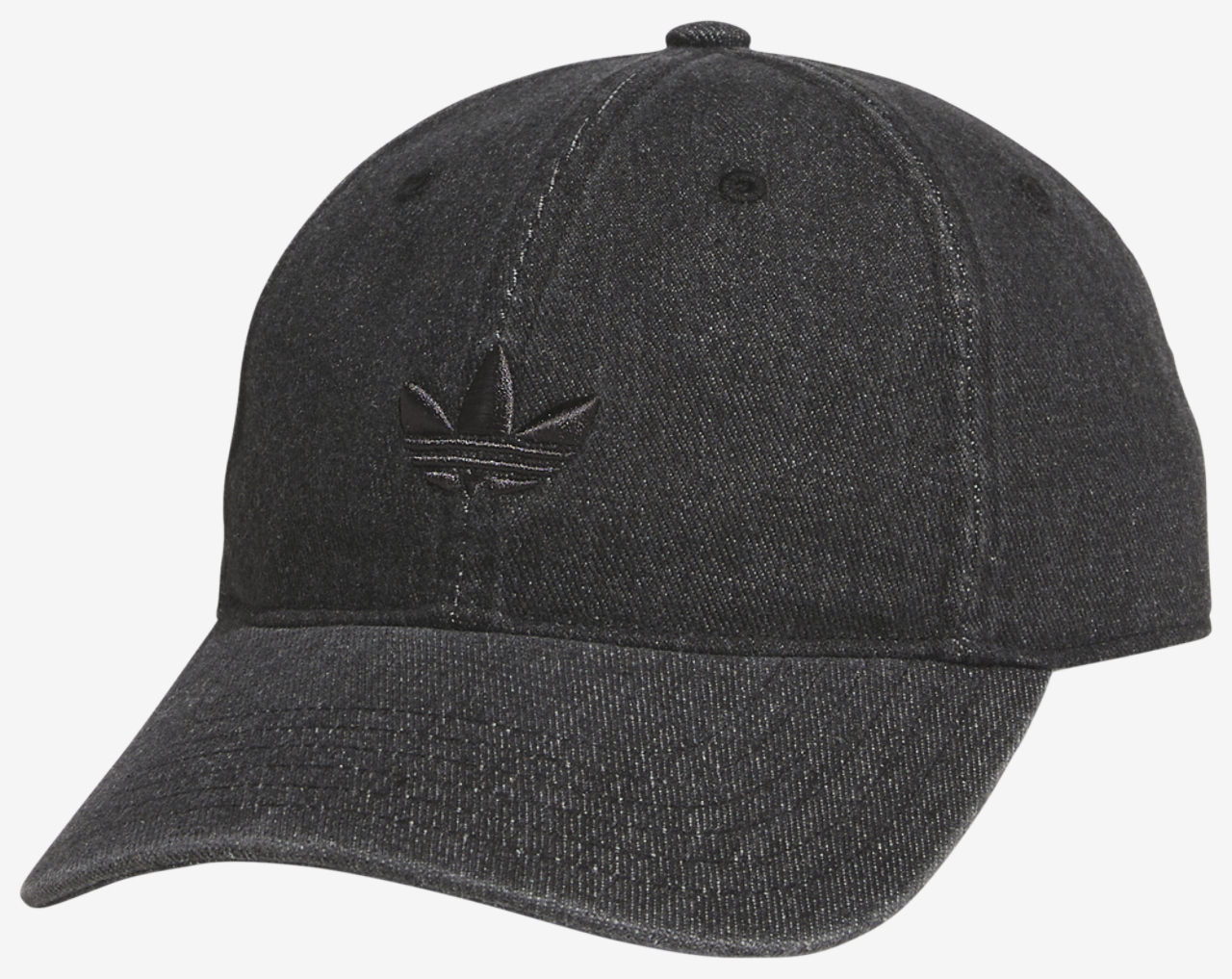 adidas Originals Relaxed Denim Strapback Image 1 of 4. Tap to open photo gallery.