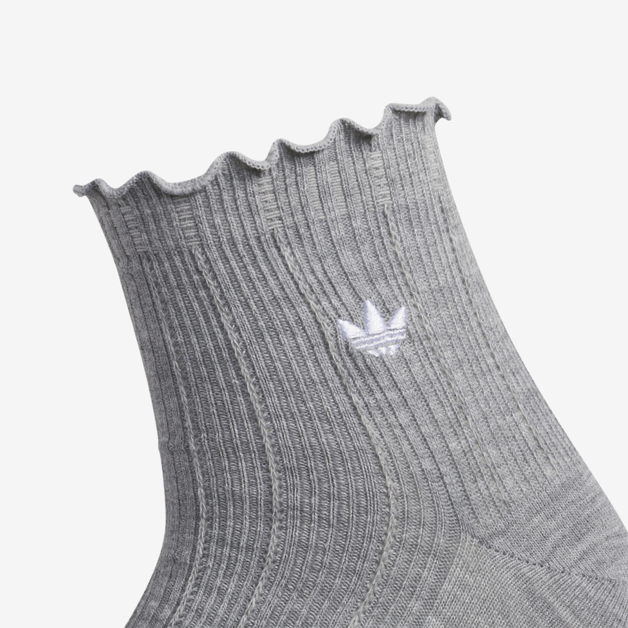 adidas Originals Ruffle Quarter Socks 3-Pack Image 2 of 11. Tap to open photo gallery.