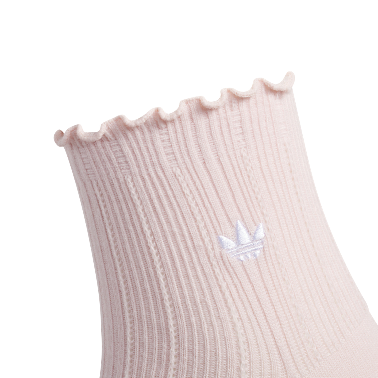 adidas Originals Ruffle Quarter Socks 3-Pack Image 2 of 10. Tap to open photo gallery.