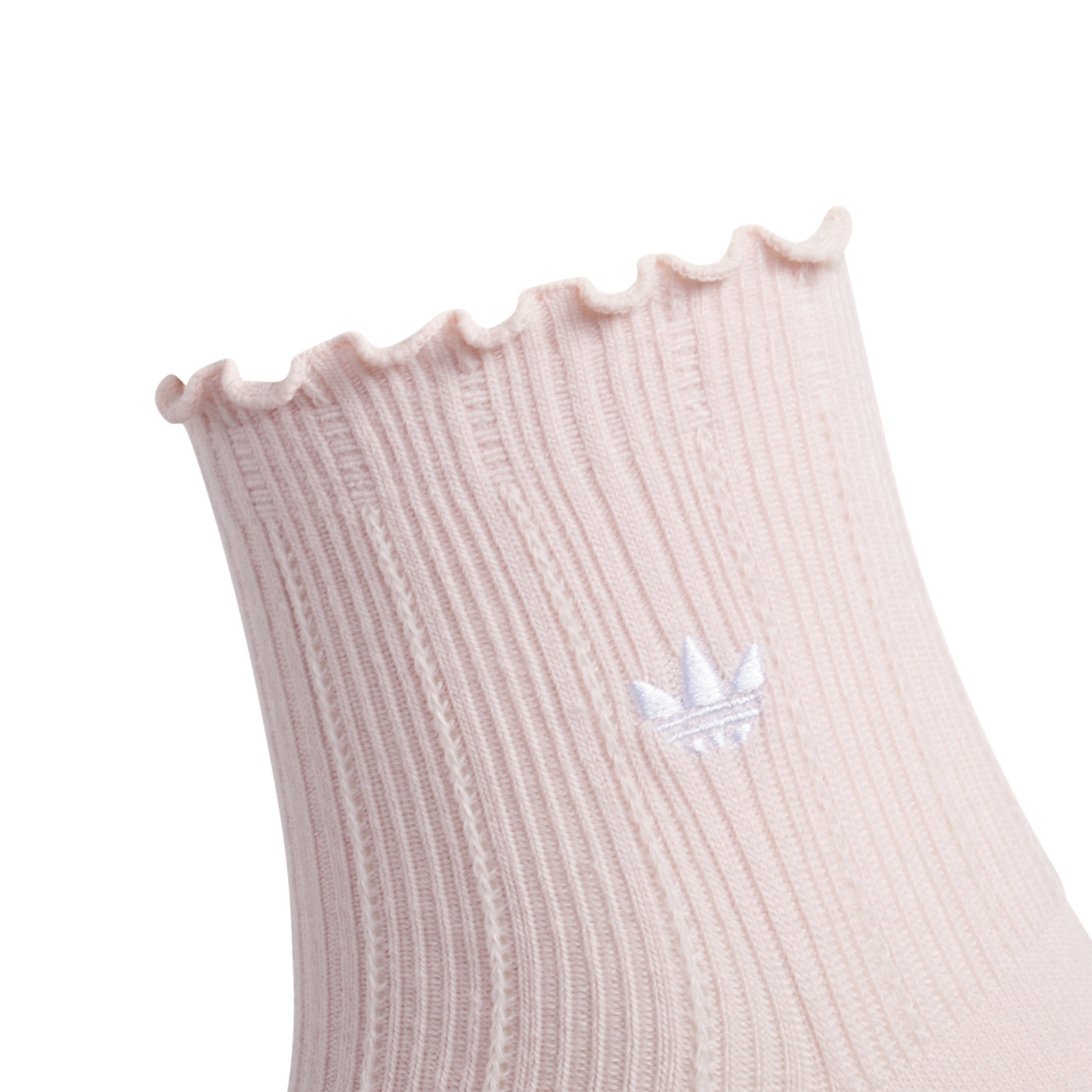 adidas Originals Ruffle Quarter Socks 3-Pack Image 2 of 10. Tap to open photo gallery.