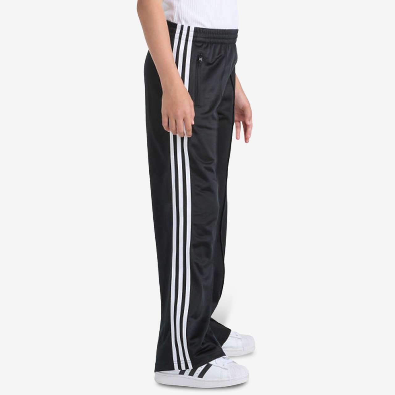 adidas Originals Wide Firebird Pants Image 3 of 4. Tap to open photo gallery.