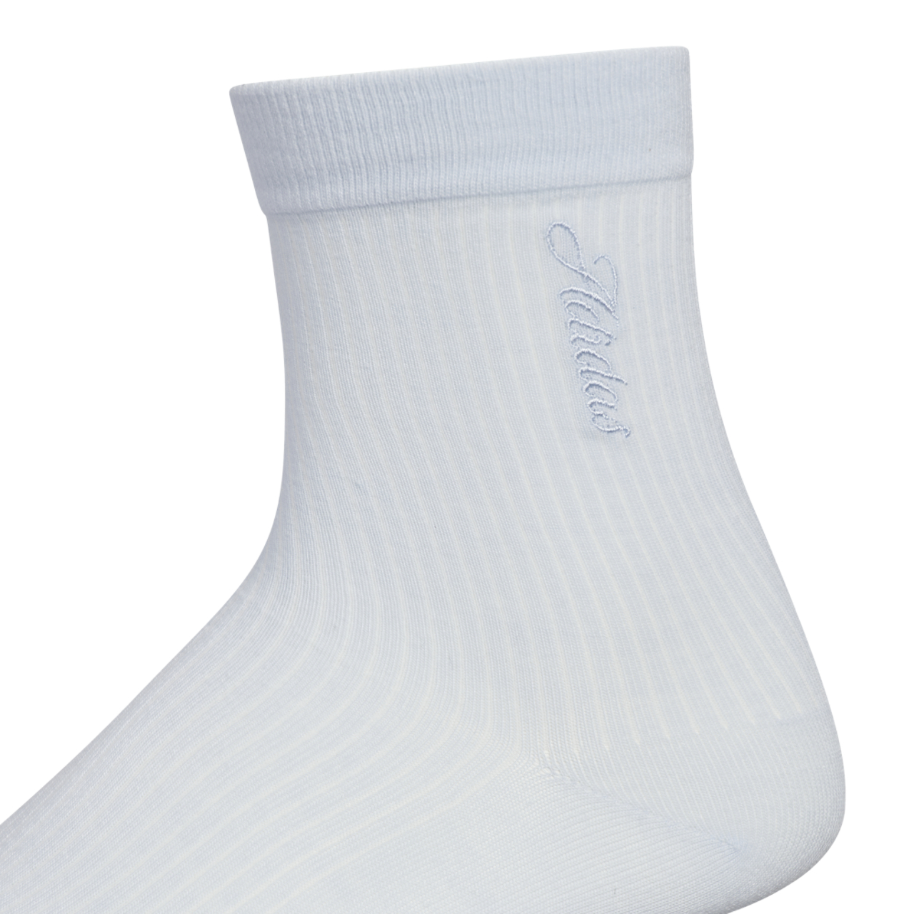 adidas Originals Embroidered Quarter Socks 3 Pack Image 2 of 4. Tap to open photo gallery.