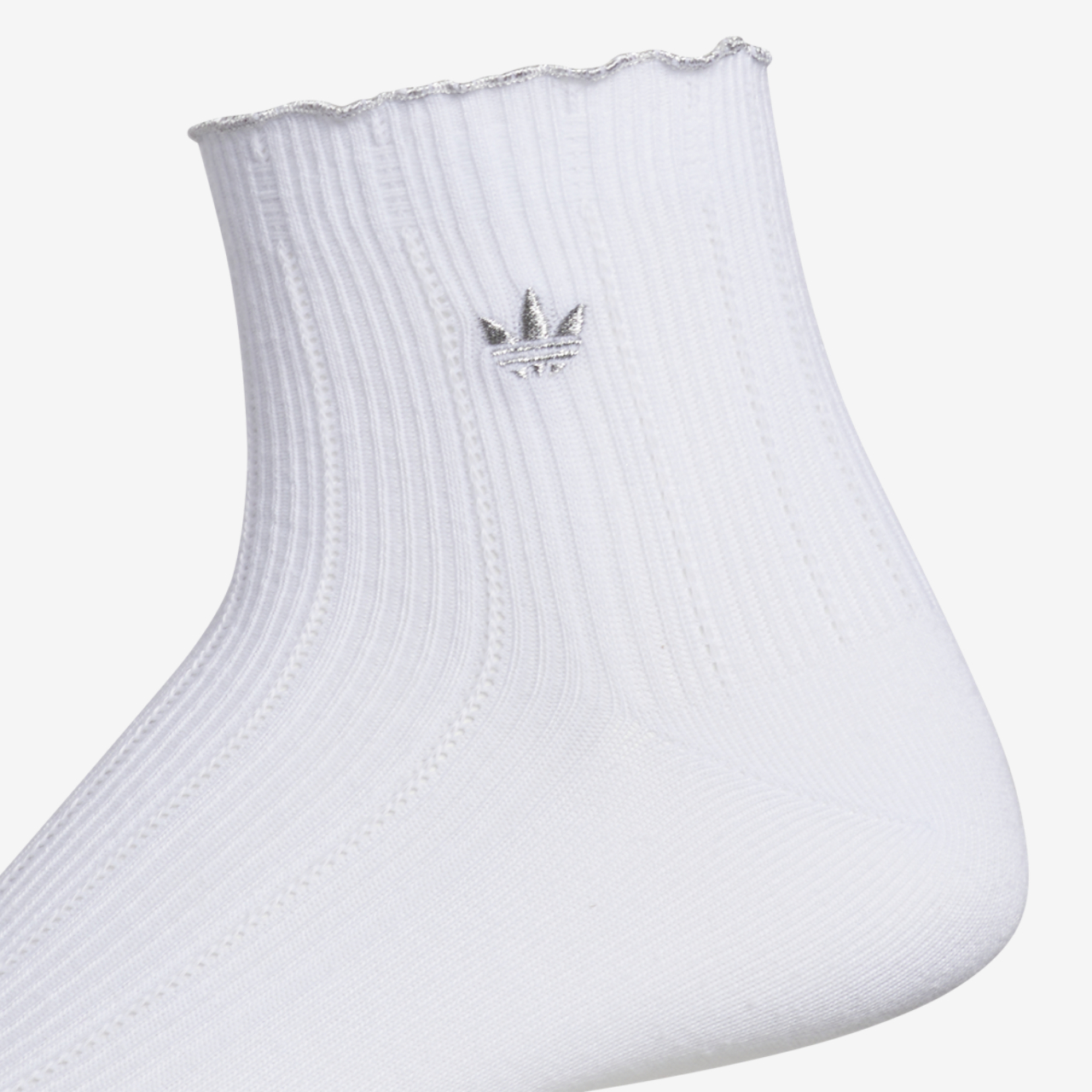 adidas Ruffle Quarter 3pk Image 2 of 4. Tap to open photo gallery.