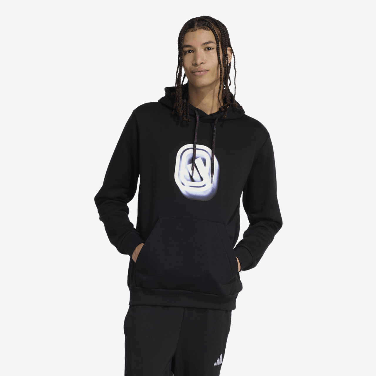 adidas Overtime Hoodie Image 1 of 5. Tap to open photo gallery.