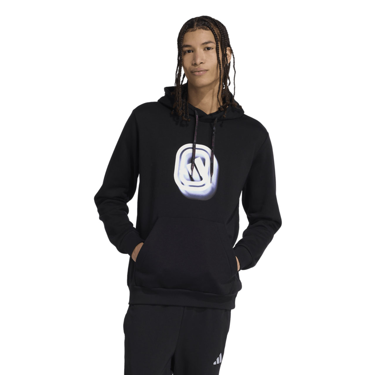 adidas Overtime Hoodie Image 1 of 5. Tap to open photo gallery.