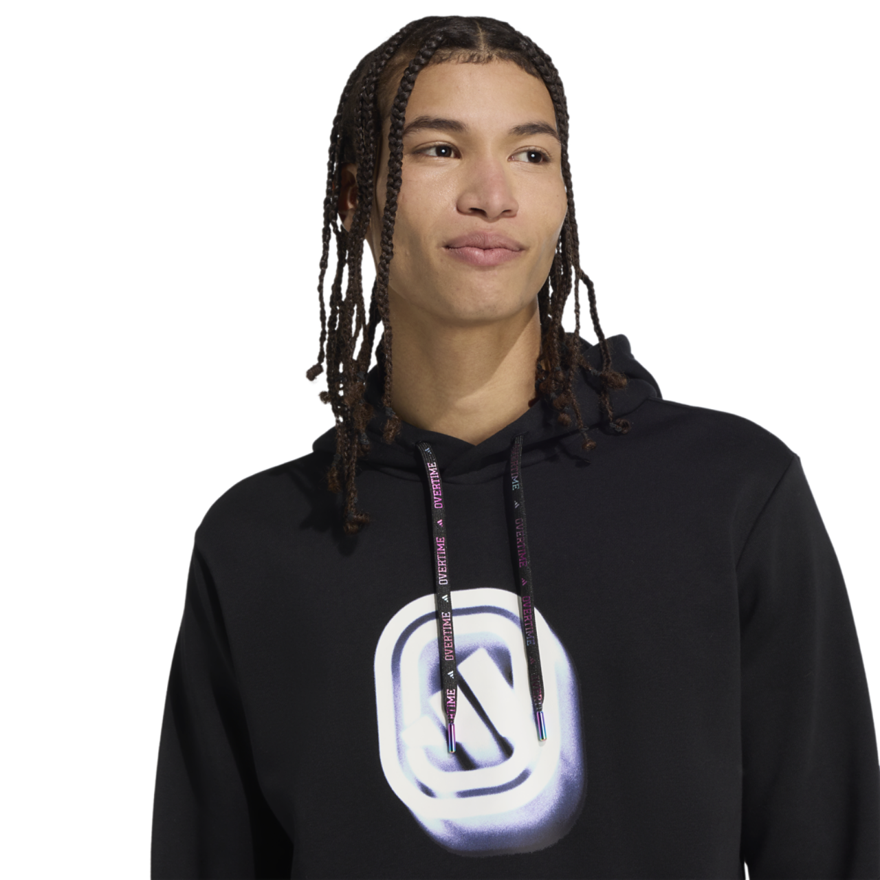 adidas Overtime Hoodie Image 4 of 5. Tap to open photo gallery.
