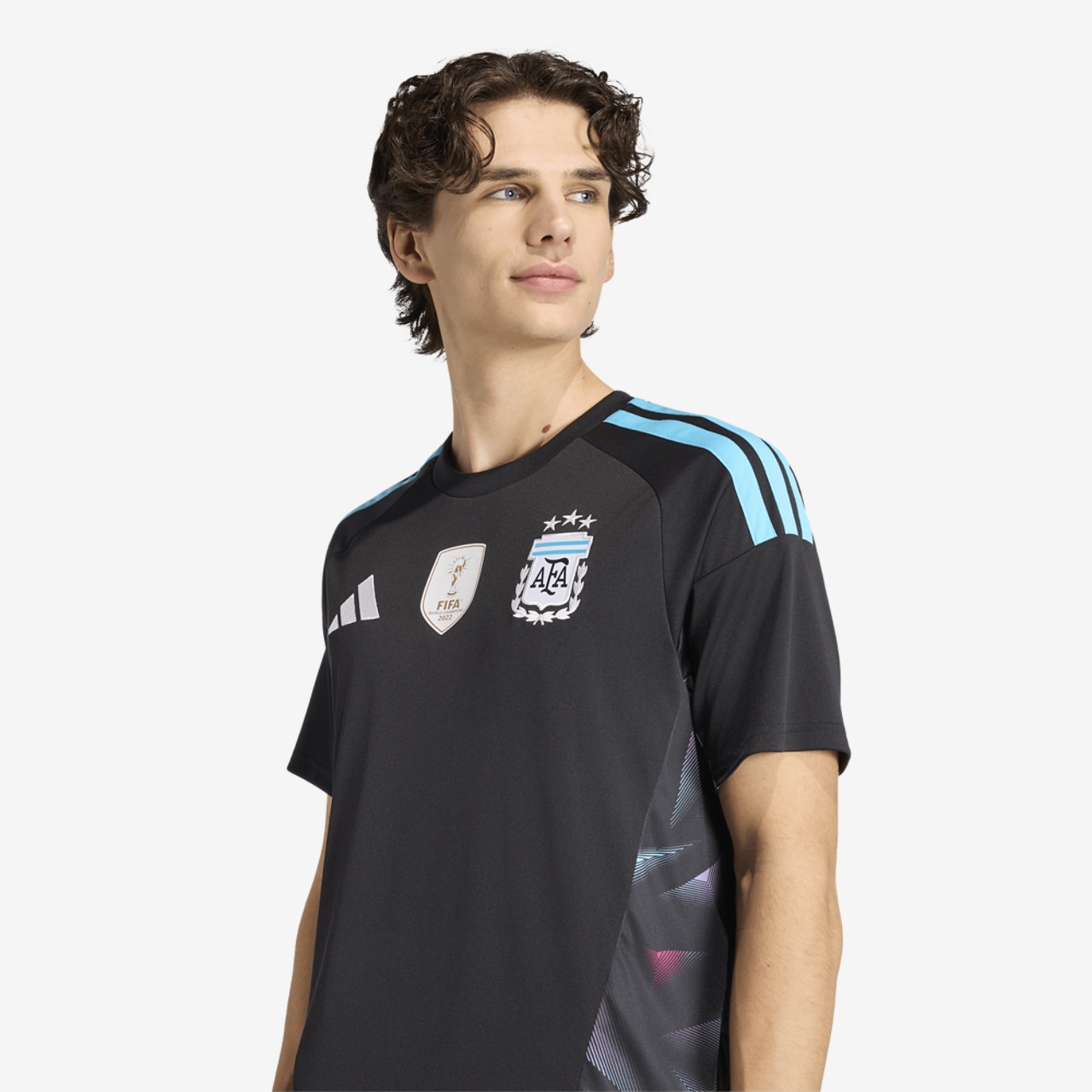 adidas Argentina 26 Home Goalkeeper Jersey Image 4 of 8. Tap to open photo gallery.
