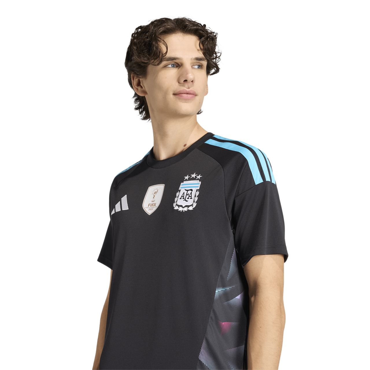 adidas Argentina 26 Home Goalkeeper Jersey Image 4 of 8. Tap to open photo gallery.