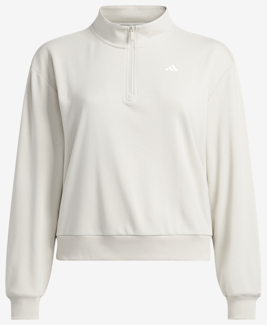 adidas Essentials Small Logo Qtr Zip Sweatshirt (PS) Image 6 of 6. Tap to open photo gallery.