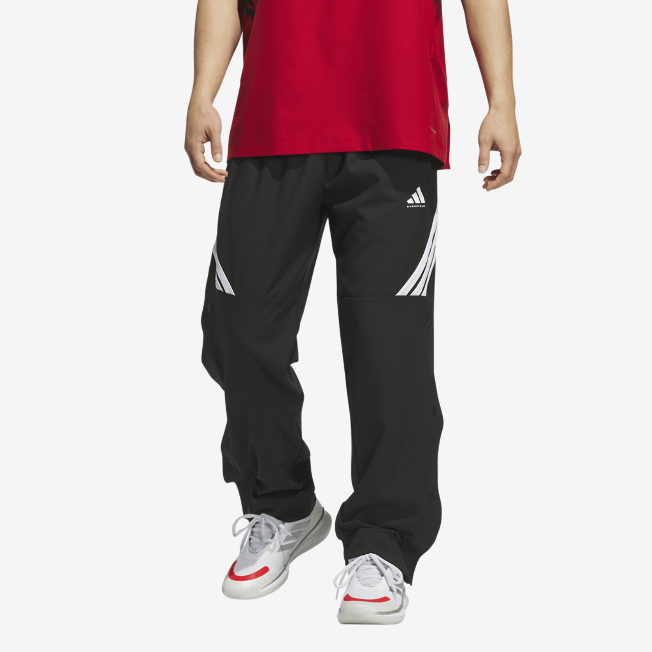 adidas CrazyLite Woven Basketball Pants Image 1 of 5. Tap to open photo gallery.