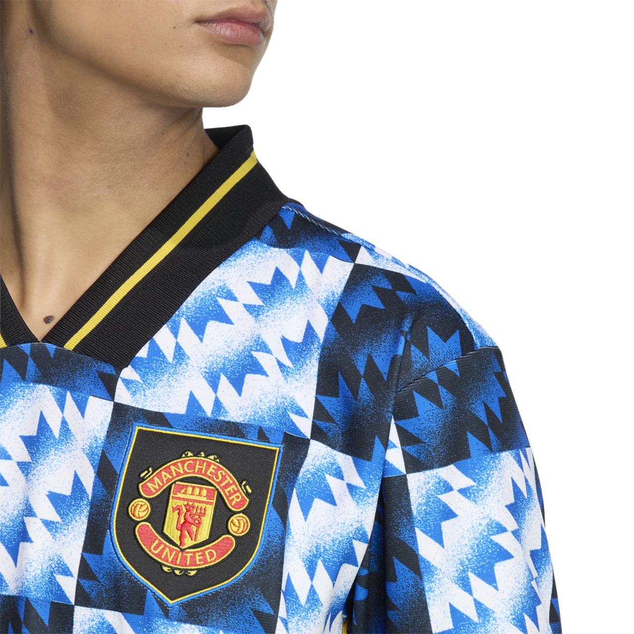adidas Manchester United LF Jersey Image 4 of 13. Tap to open photo gallery.
