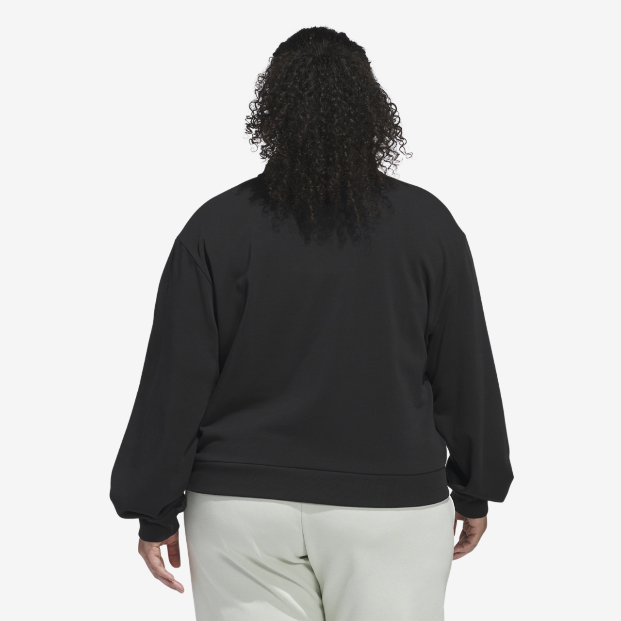 adidas Essentials Small Logo Qtr Zip Sweatshirt (PS) Image 2 of 6. Tap to open photo gallery.