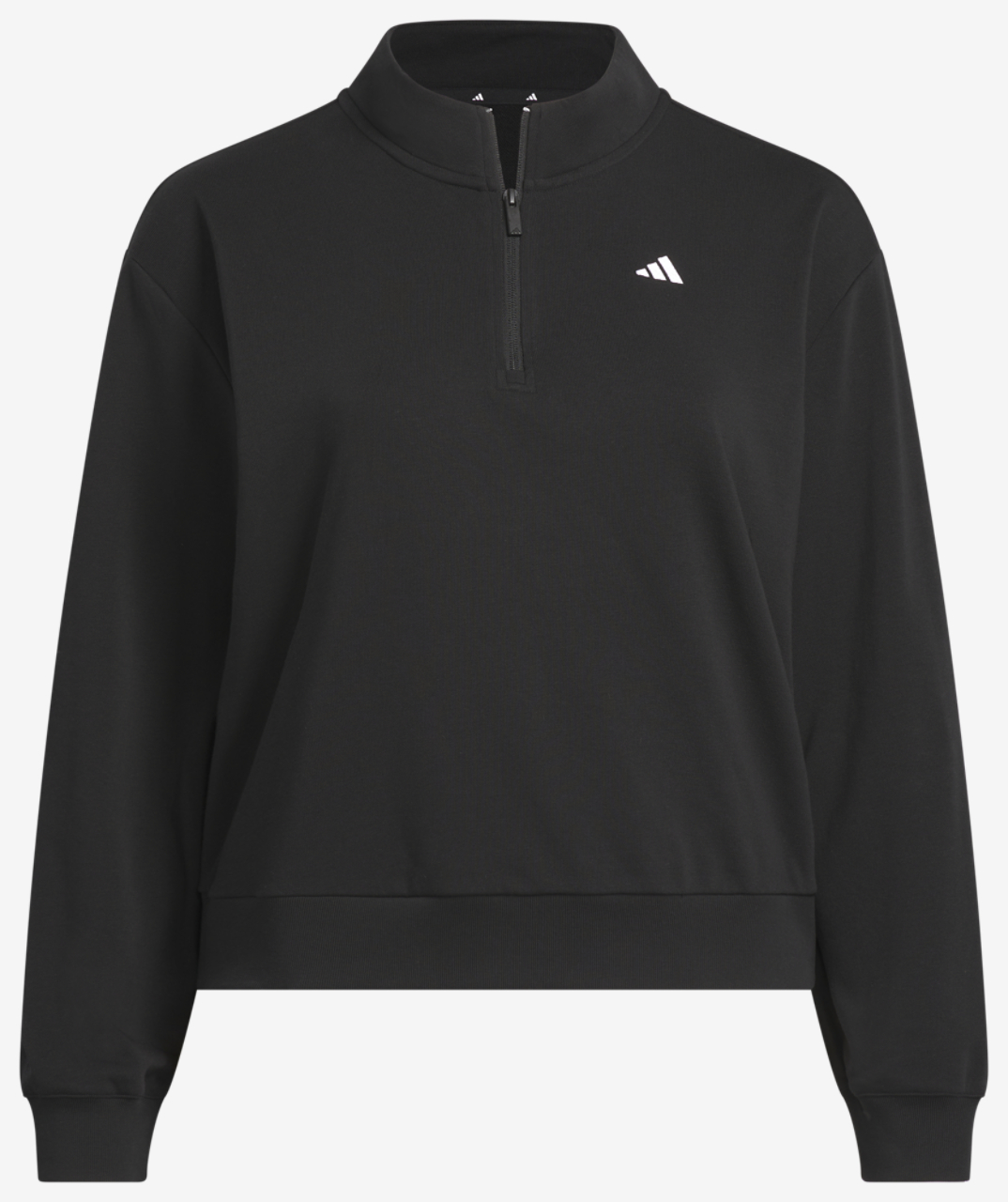 adidas Essentials Small Logo Qtr Zip Sweatshirt (PS) Image 6 of 6. Tap to open photo gallery.