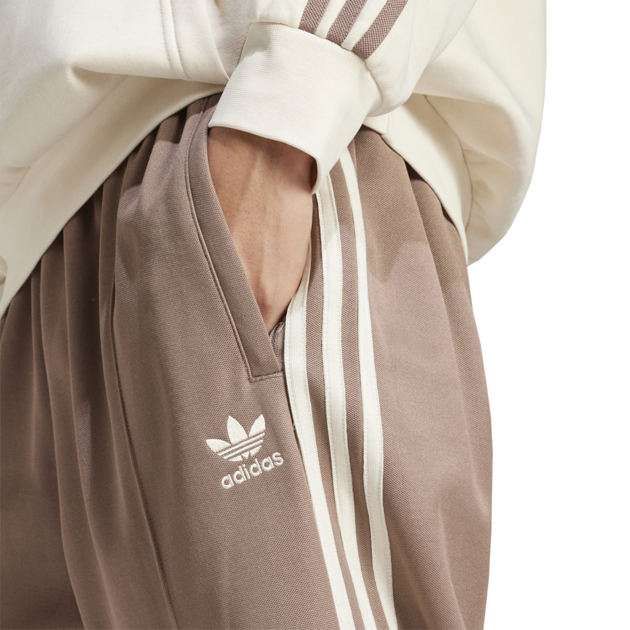 adidas Originals Firebird Adicolor Baggy Track Pants Image 3 of 4. Tap to open photo gallery.