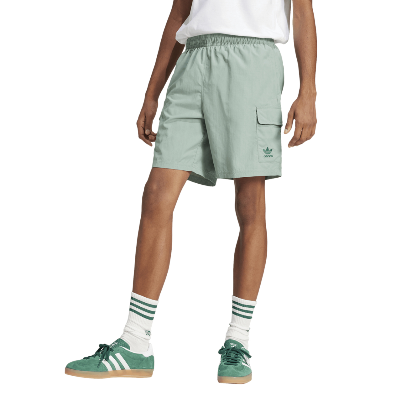 adidas Essential Woven Cargo Shorts Image 1 of 5. Tap to open photo gallery.