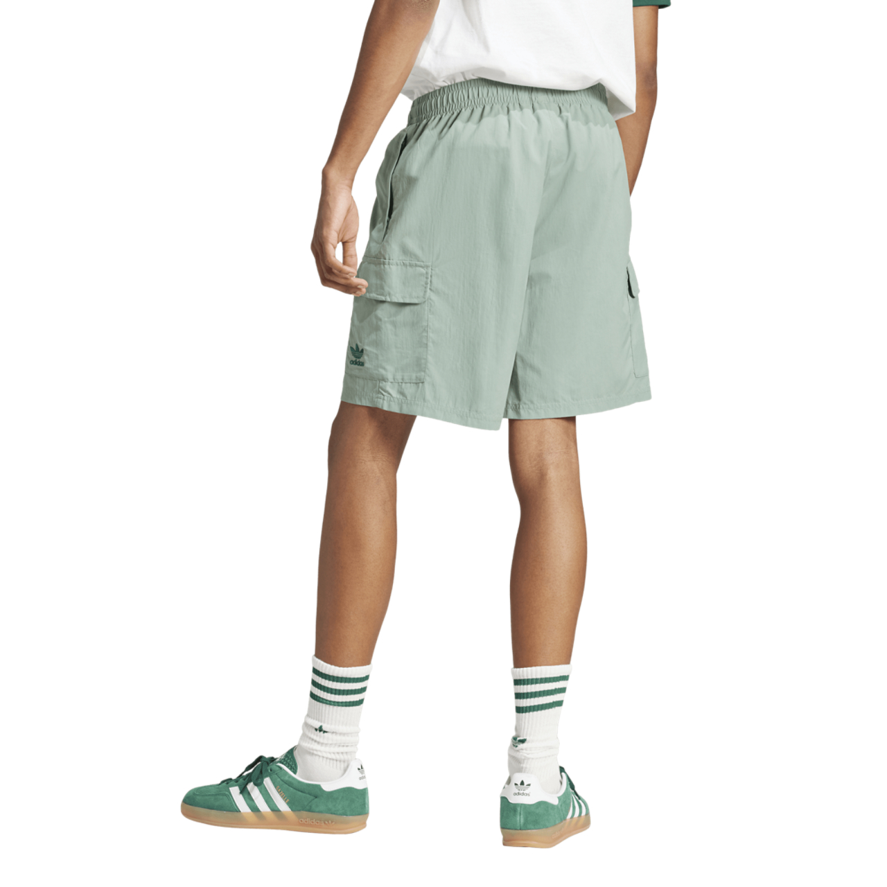 adidas Essential Woven Cargo Shorts Image 2 of 5. Tap to open photo gallery.
