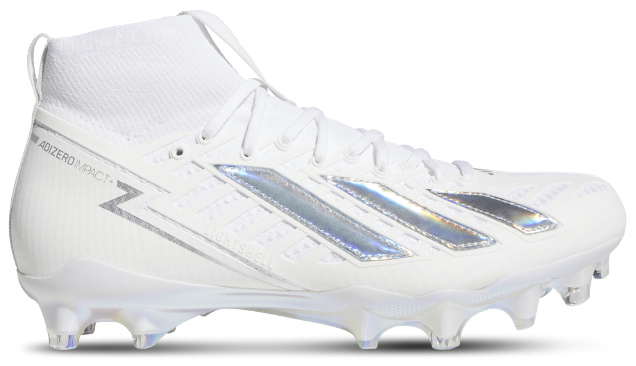 ホワイトボール adidas adizero Impact+ II Mid Cut Football Cleat - Men's | Champs