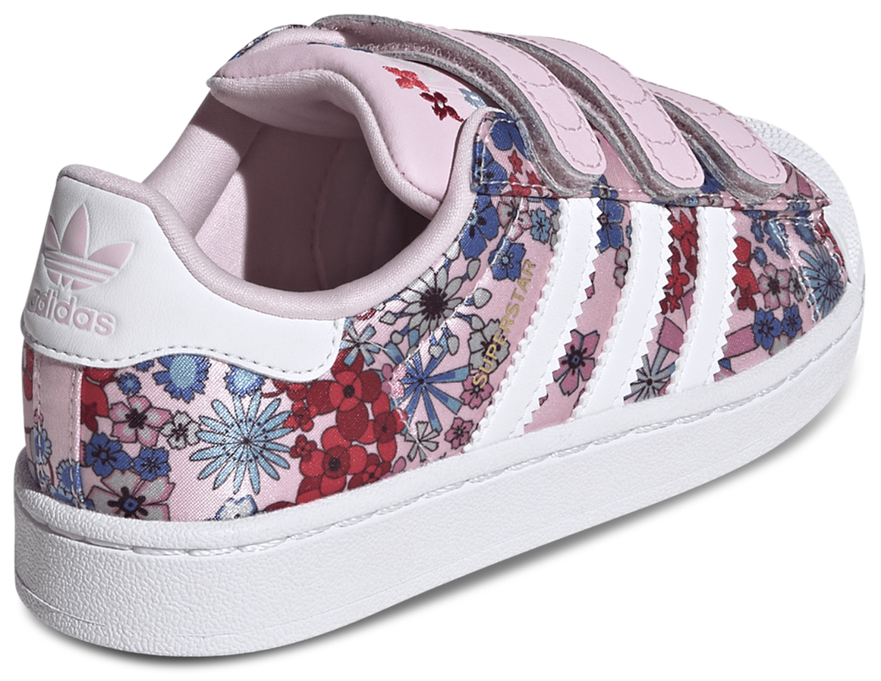 adidas Originals x Liberty London Superstar II Comfort Image 3 of 5. Tap to open photo gallery.