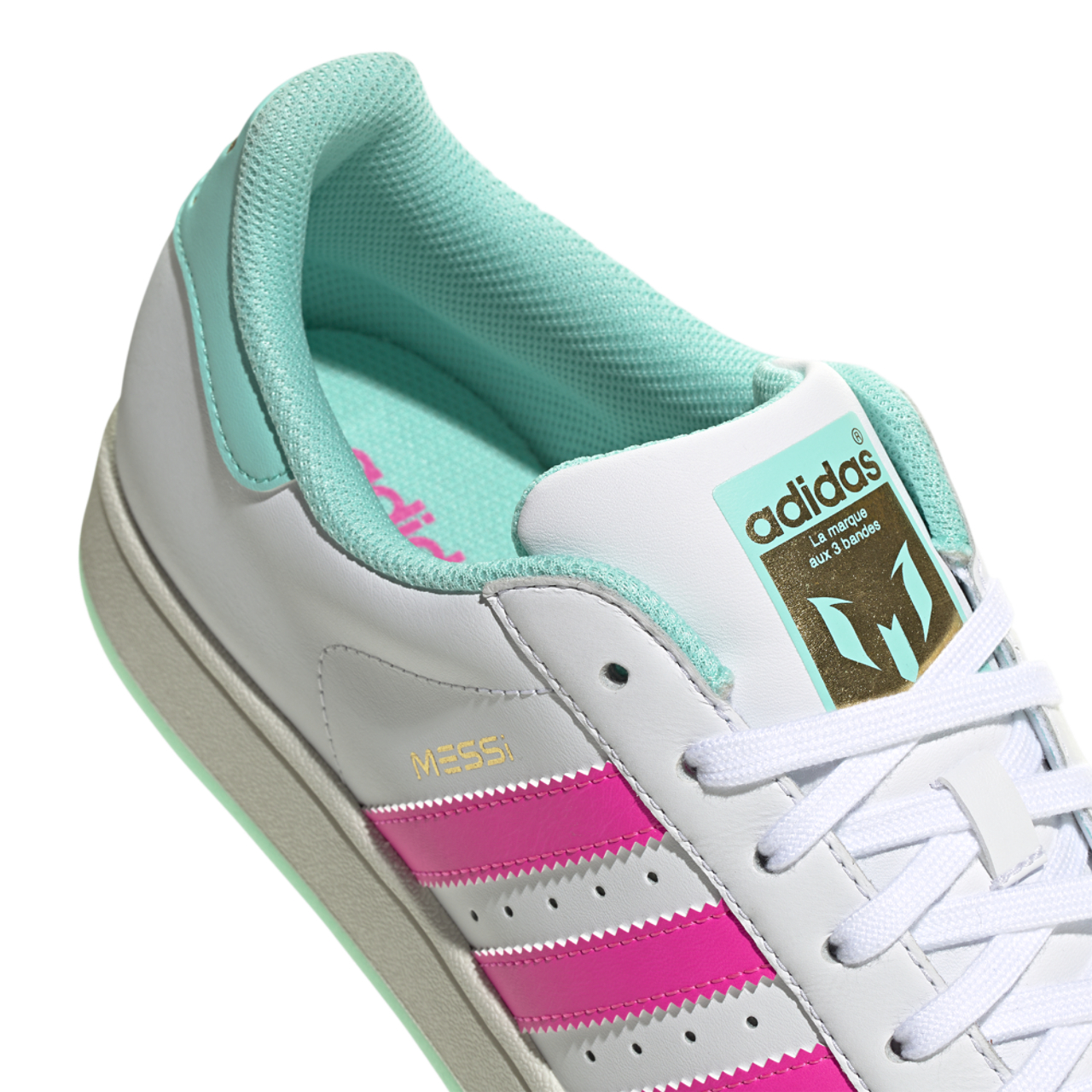 adidas Superstar Messi Image 7 of 7. Tap to open photo gallery.