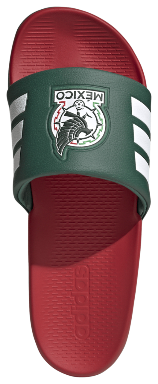 adidas Mexico adilette Comfort World Cup '26 Image 4 of 5. Tap to open photo gallery.