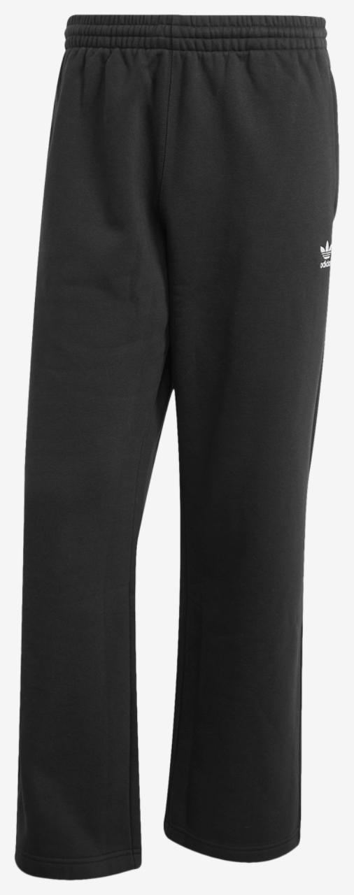 adidas Originals Trefoil Essentials Open Hem Pants Image 5 of 5. Tap to open photo gallery.