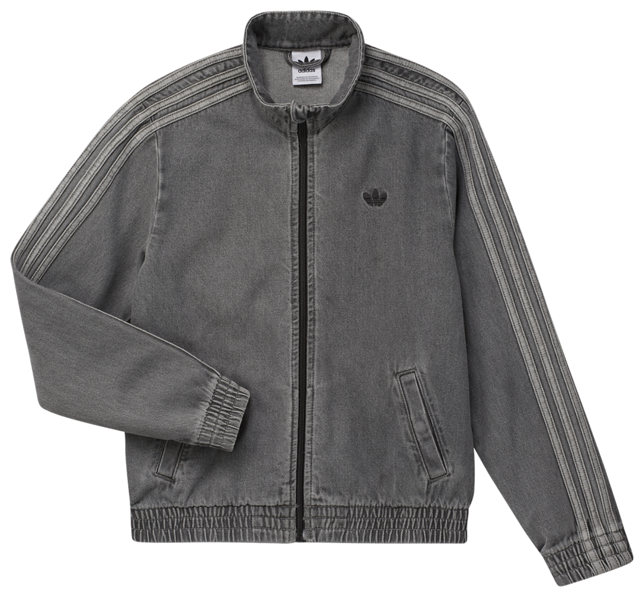 adidas Originals Denim Firebird Jacket Image 1 of 1. Tap to open photo gallery.
