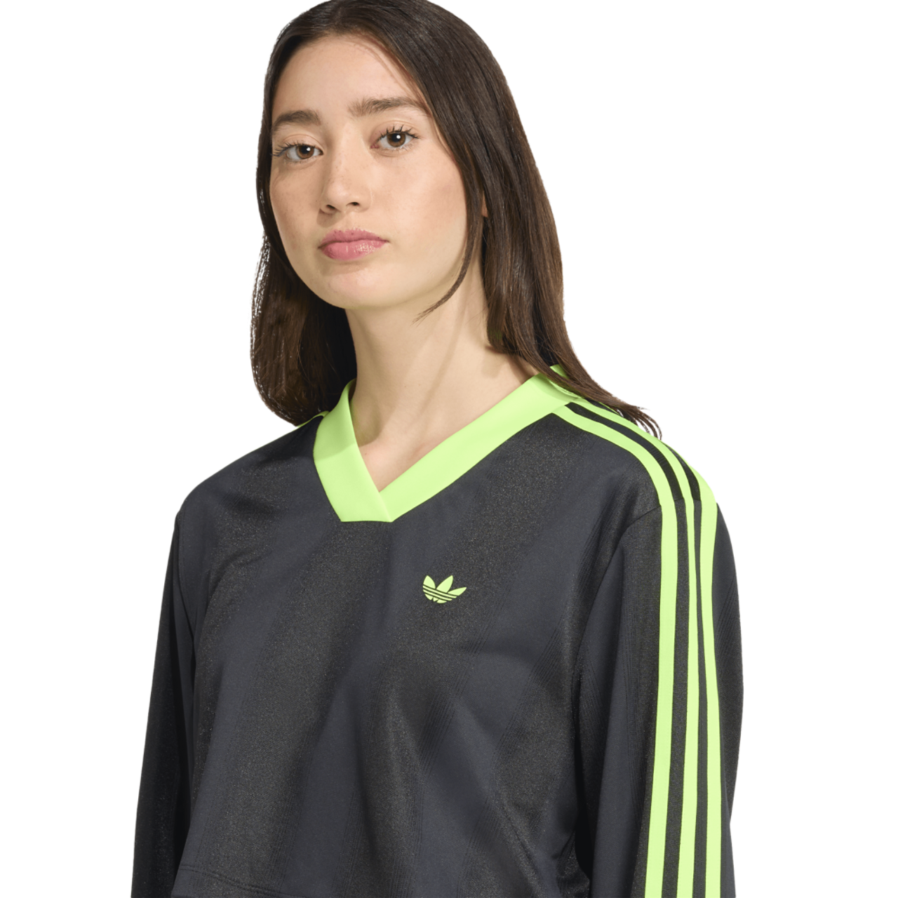 トップス A adidas Jacquard Long Sleeve T-Shirt - Women's | Foot Locker