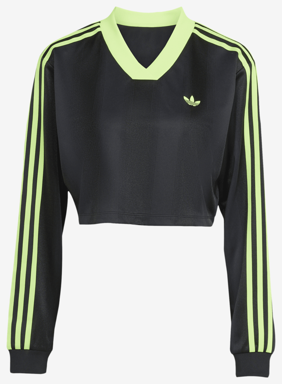 adidas Jacquard Long Sleeve T-Shirt Image 5 of 5. Tap to open photo gallery.