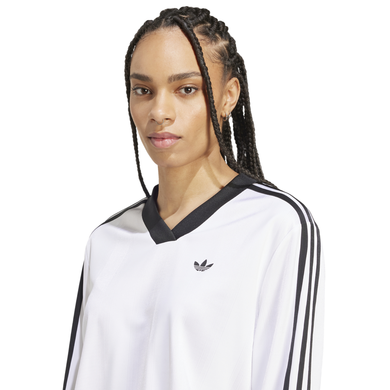 adidas Jacquard Long Sleeve T-Shirt - Women's | Foot Locker