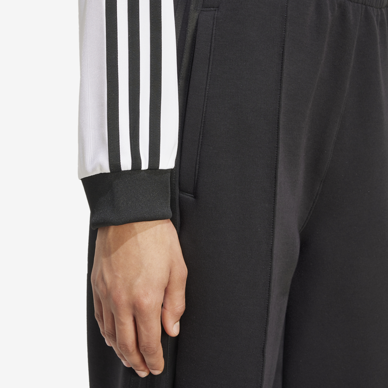 adidas Jacquard Long Sleeve T-Shirt Image 4 of 5. Tap to open photo gallery.