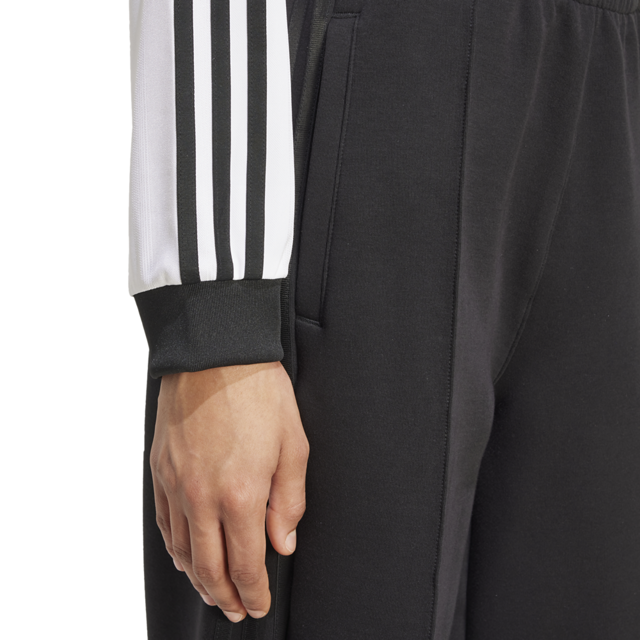 adidas Jacquard Long Sleeve T-Shirt Image 4 of 5. Tap to open photo gallery.