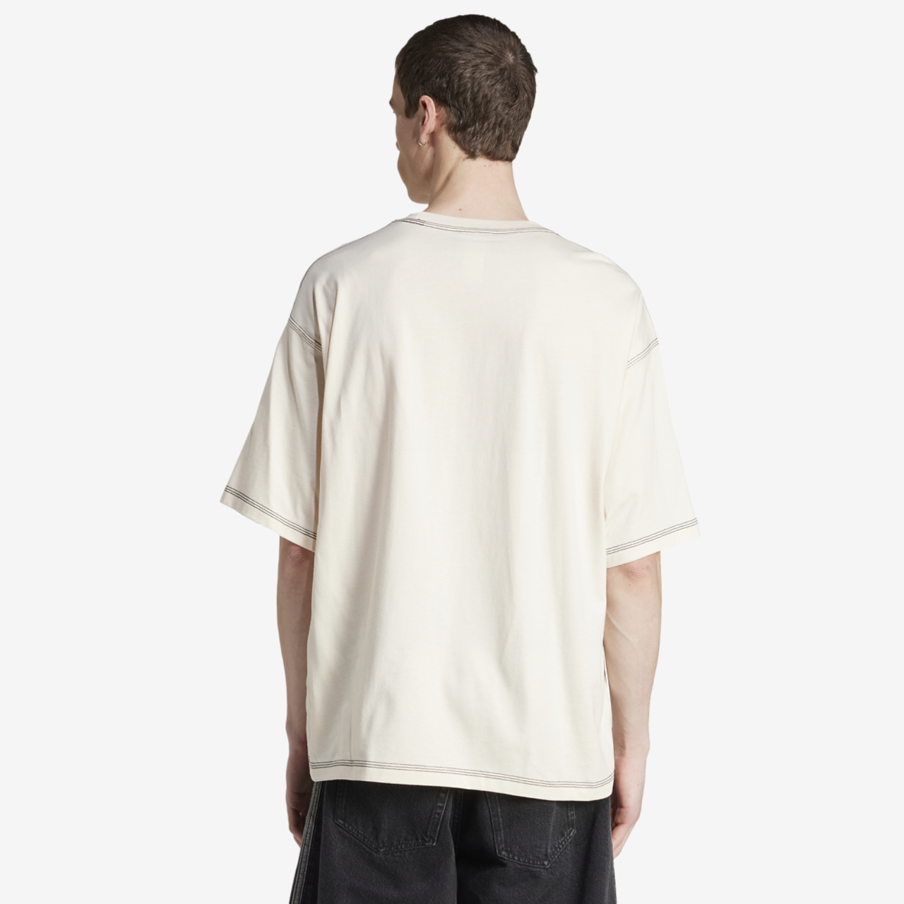 adidas Originals Trefoil Essentials T-Shirt Image 2 of 3. Tap to open photo gallery.