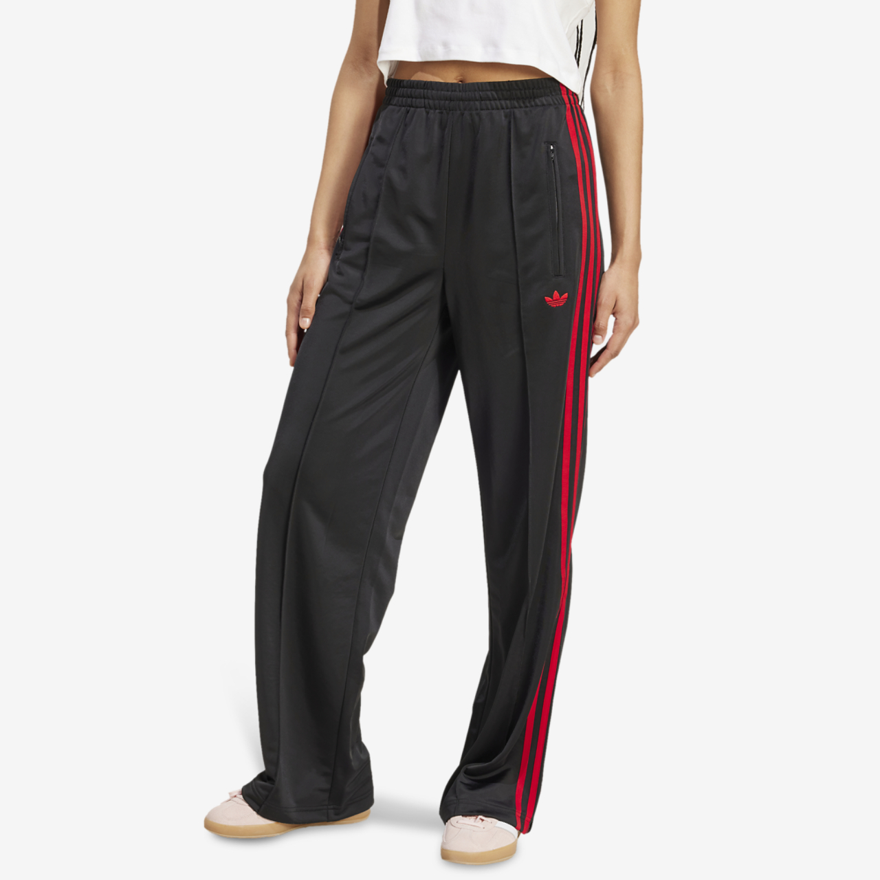 adidas Firebird Loose Pants Image 1 of 4. Tap to open photo gallery.