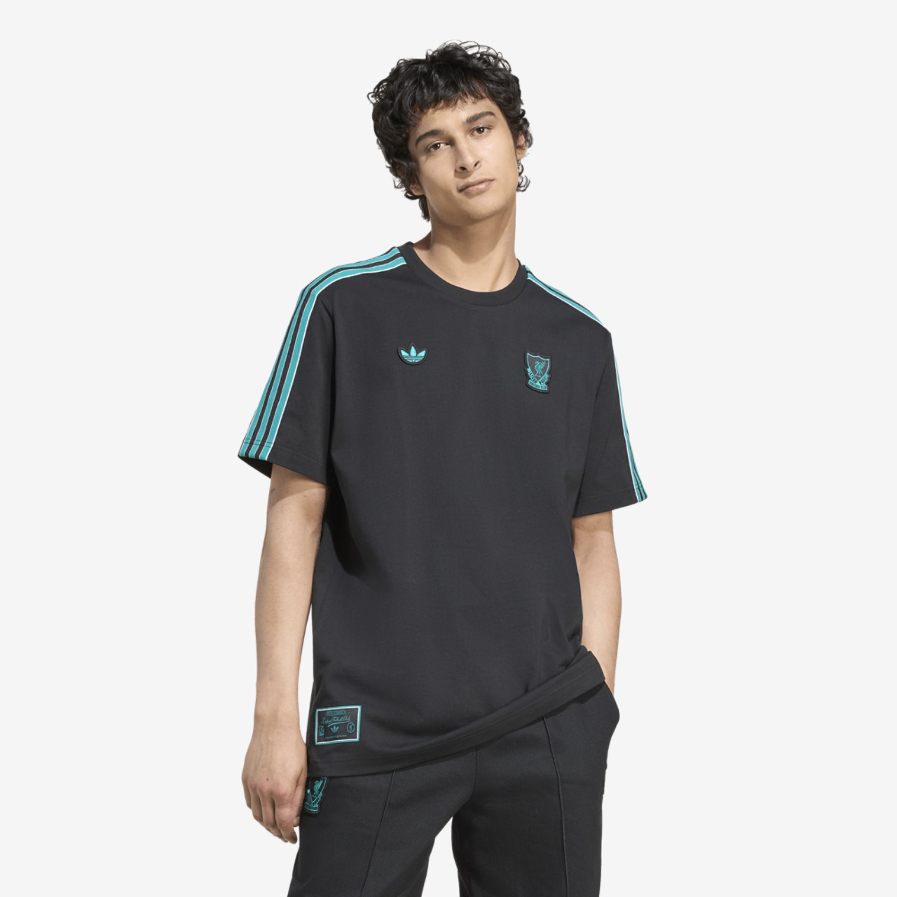 adidas Liverpool FC Icon T-Shirt Image 1 of 8. Tap to open photo gallery.