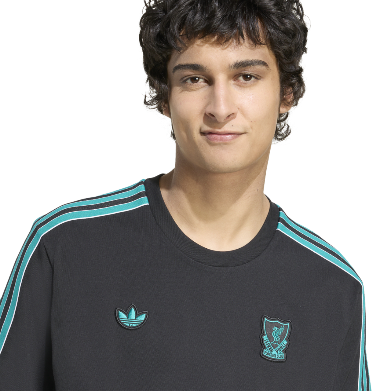 adidas Liverpool FC Icon T-Shirt Image 3 of 8. Tap to open photo gallery.