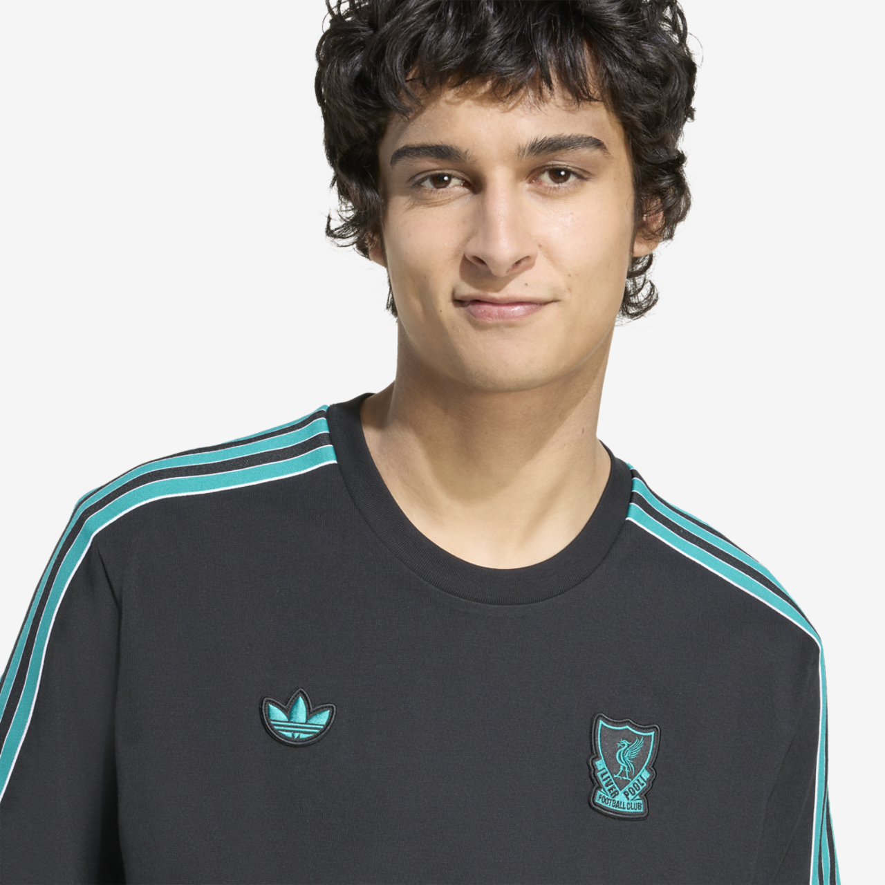 adidas Liverpool FC Icon T-Shirt Image 3 of 8. Tap to open photo gallery.