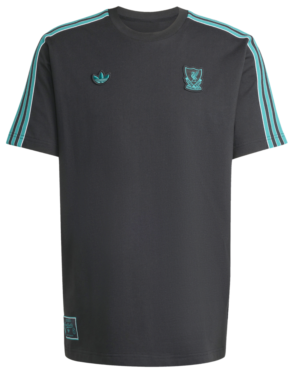 adidas Liverpool FC Icon T-Shirt Image 8 of 8. Tap to open photo gallery.