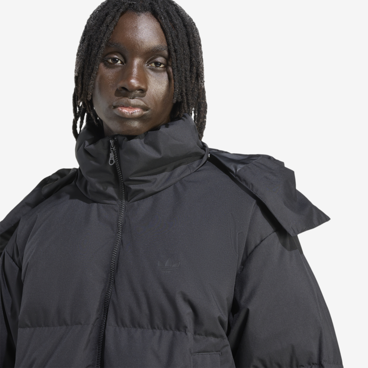adidas Originals Duck Down Puffer Jacket Image 3 of 5. Tap to open photo gallery.