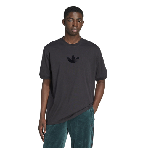 adidas Originals Men's Oversized Trefoil T-Shirt (Black)