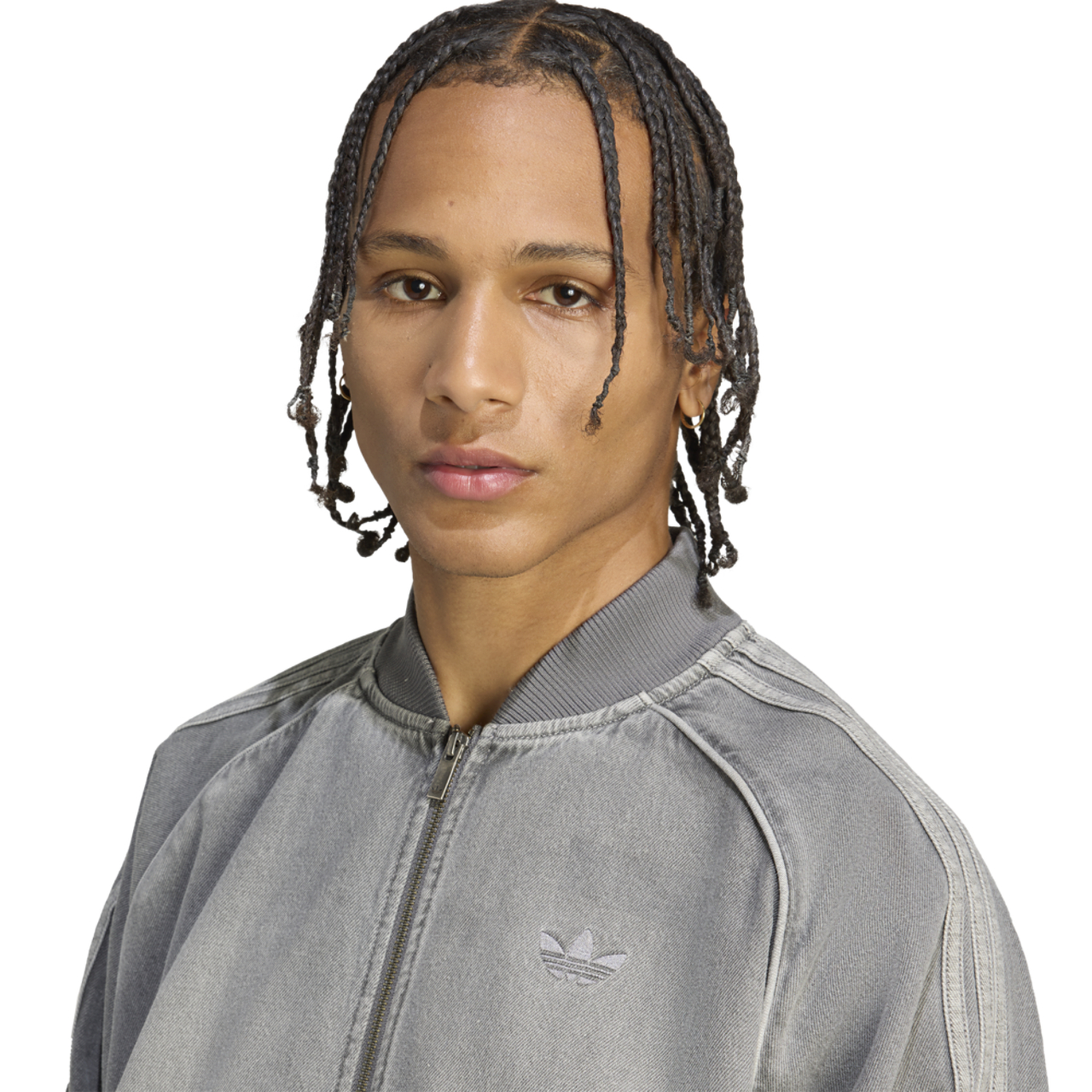 adidas Originals SST Denim Oversize Track Top - Men's | Foot Locker