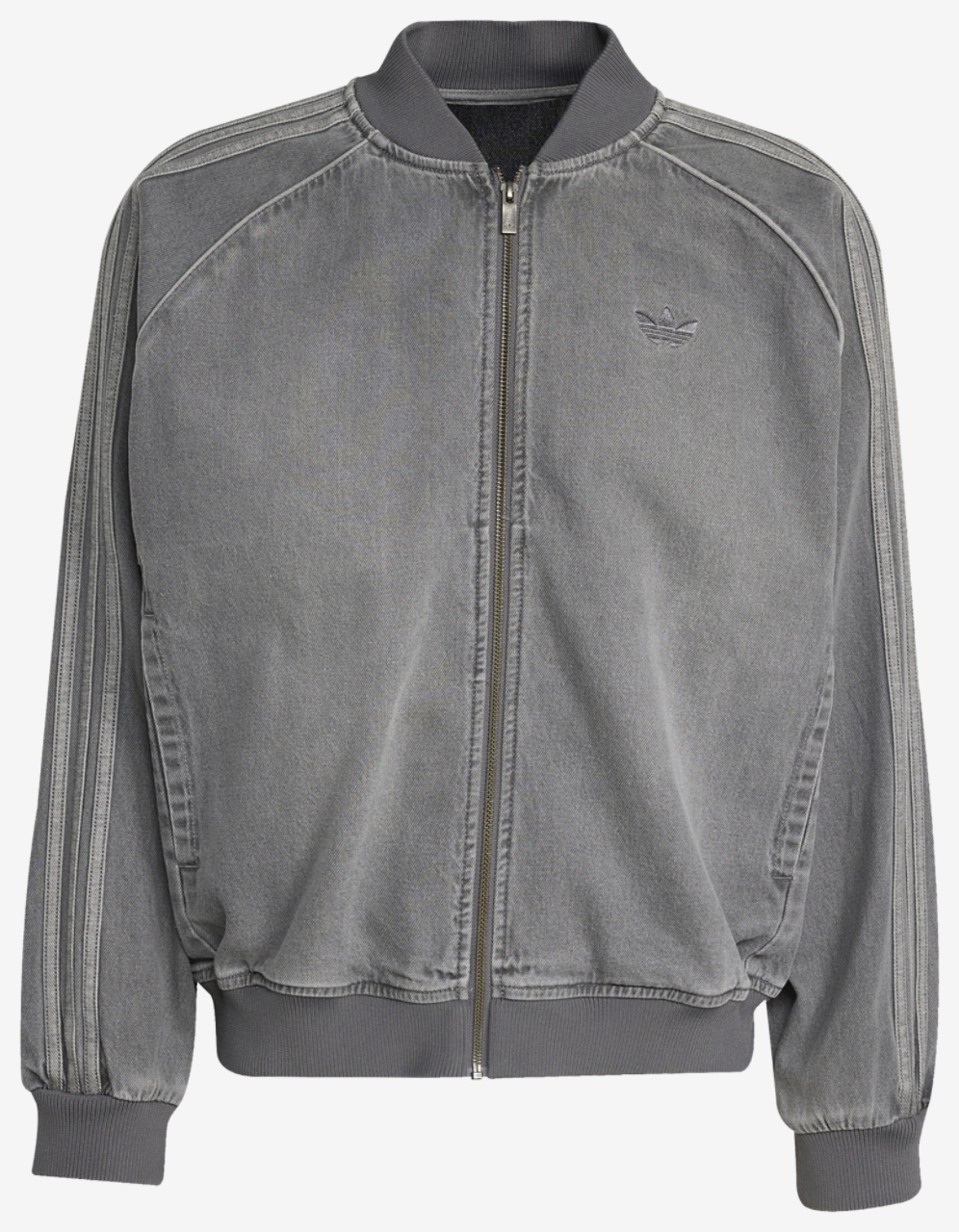 adidas Originals SST Denim Oversize Track Top Image 6 of 6. Tap to open photo gallery.