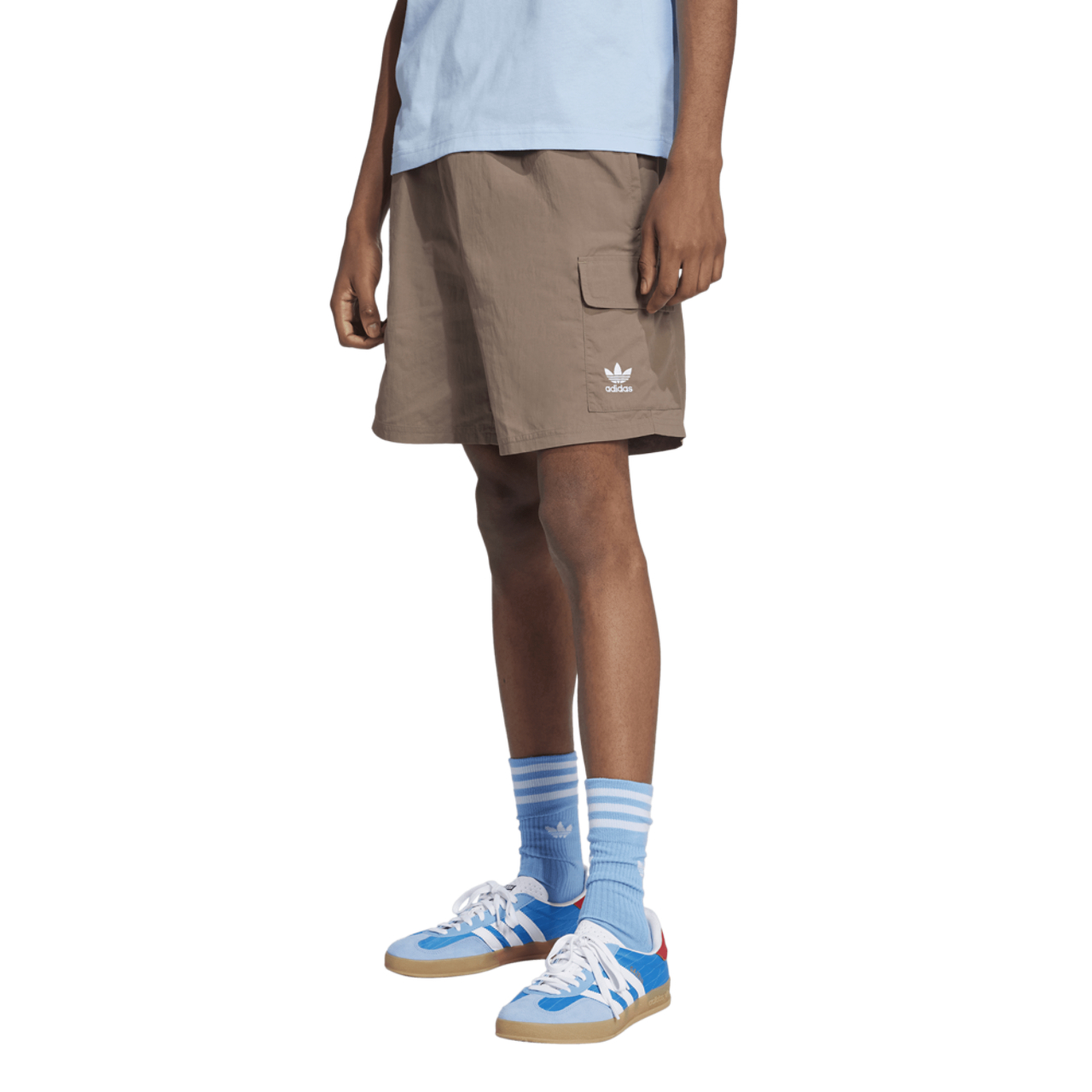 adidas Essential Woven Cargo Shorts Image 3 of 6. Tap to open photo gallery.