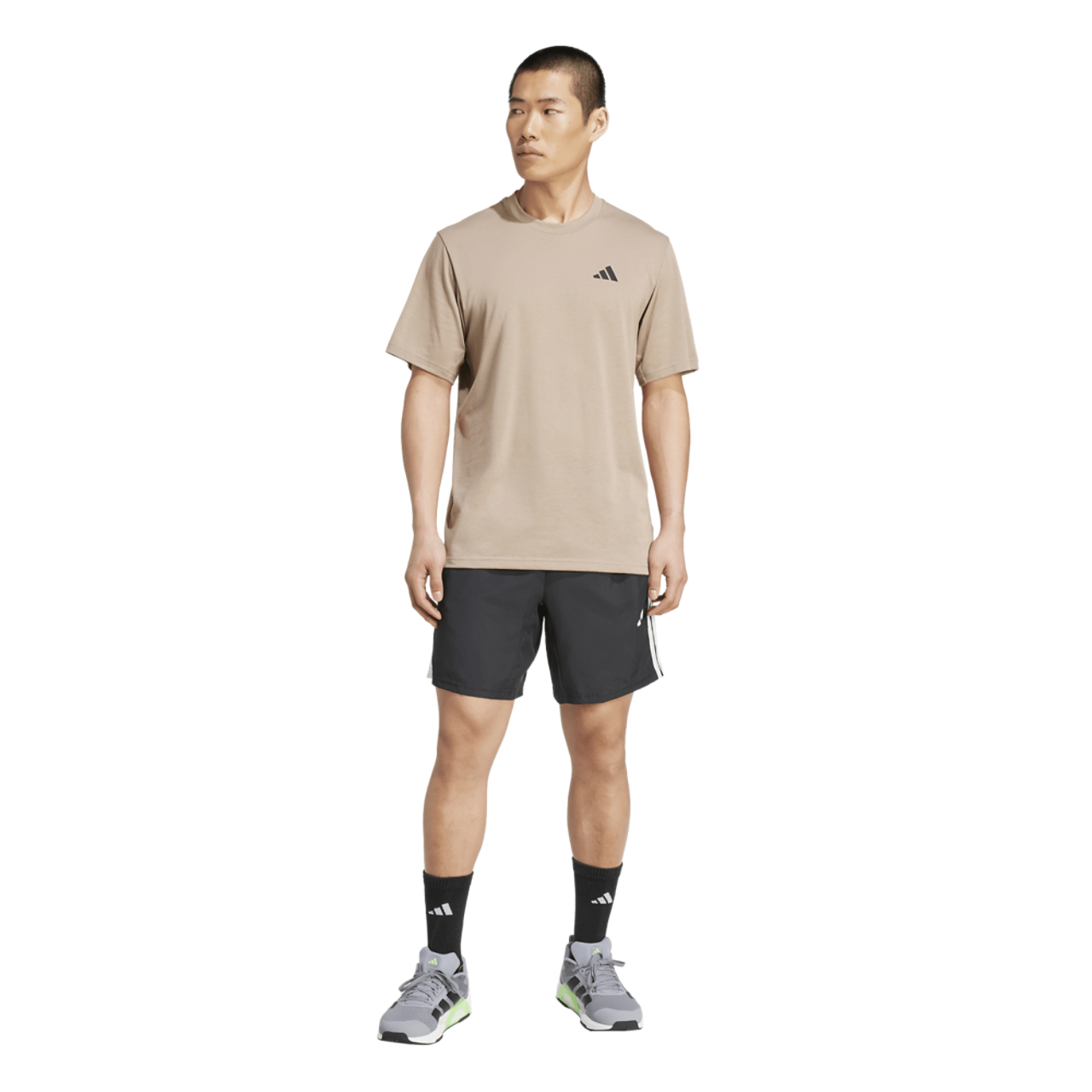 adidas Essentials Short Sleeve T-Shirt Image 4 of 6. Tap to open photo gallery.