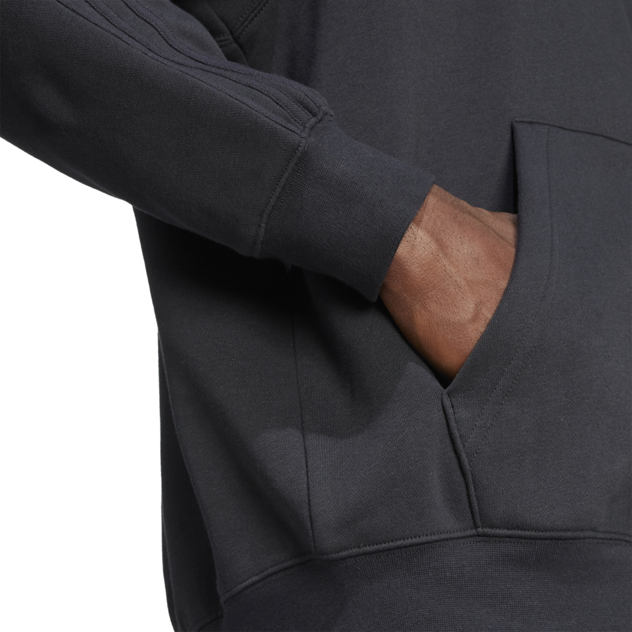adidas Originals Adicolor Oversize Full-Zip Hoodie Image 6 of 7. Tap to open photo gallery.