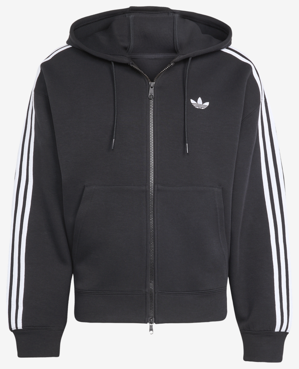 adidas Originals Adicolor Oversize Full-Zip Hoodie Image 7 of 7. Tap to open photo gallery.