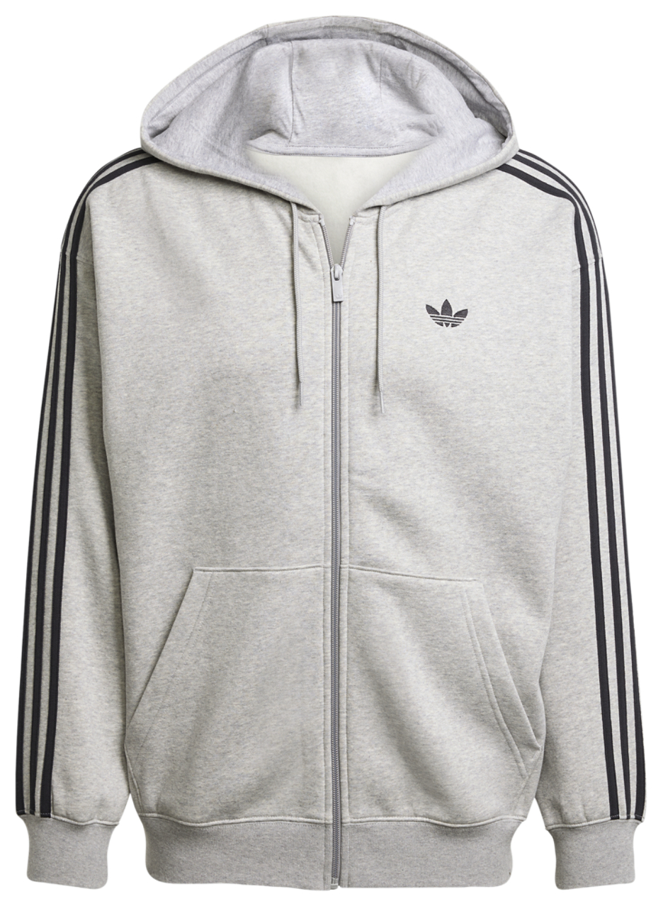 adidas Originals Adicolor Oversize Full-Zip Hoodie Image 6 of 6. Tap to open photo gallery.