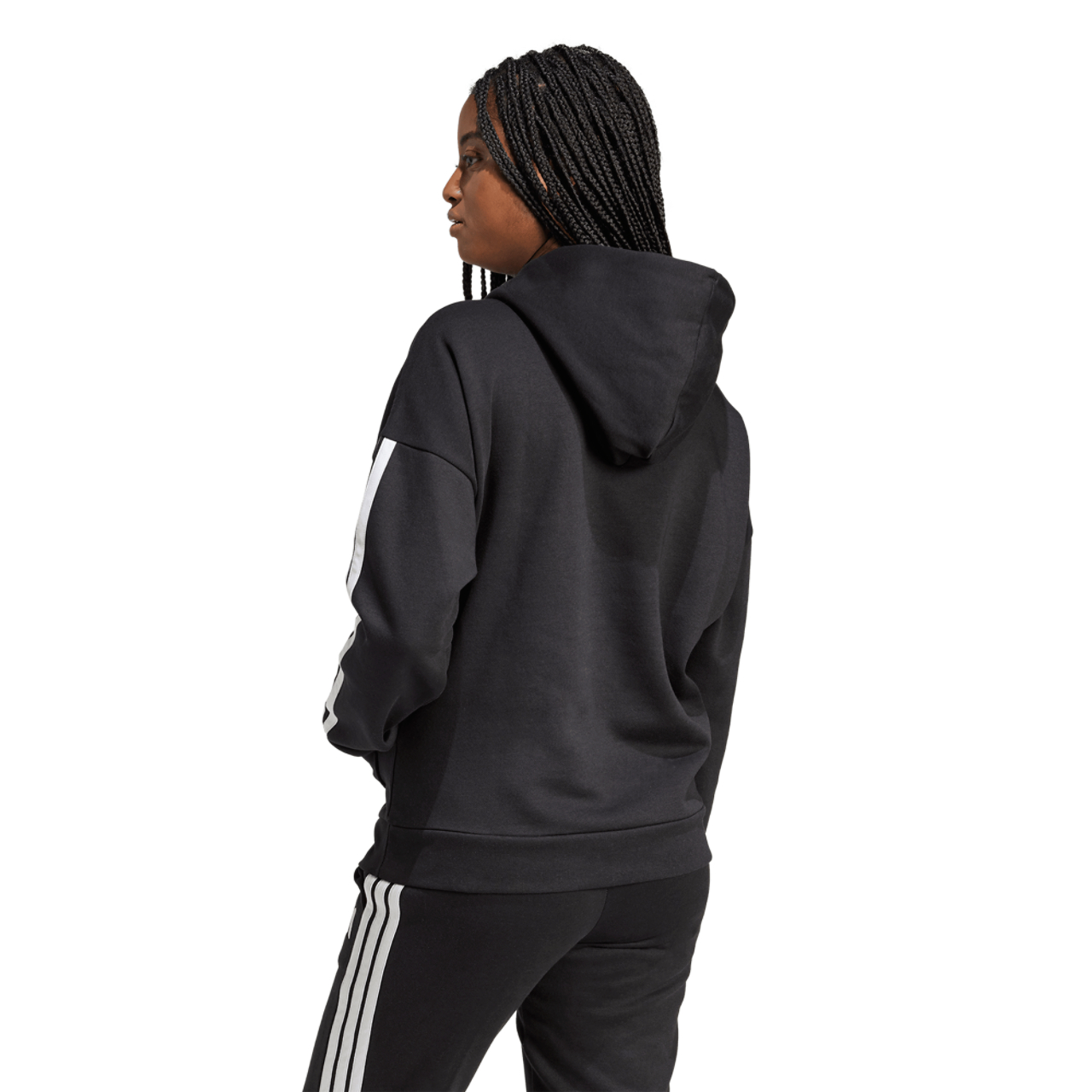 adidas Essentials 3-Stripes Fleece Hoodie - Women's | Foot Locker