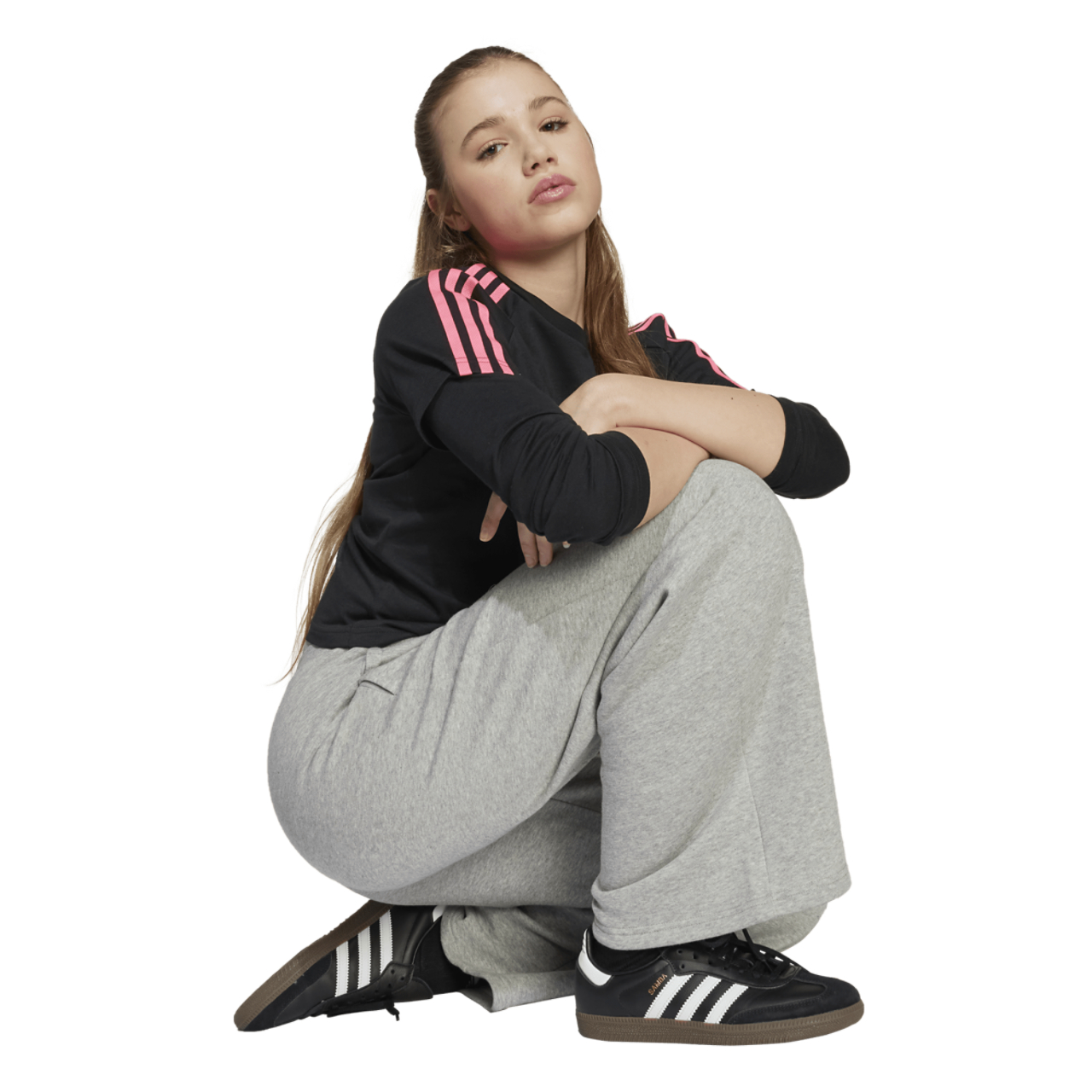 adidas gazelle silver green womens Adidas KSENIASCHNAIDER PATCHWORK STRAIGHT LEG JEANS – Active Athlete 88 main image 0