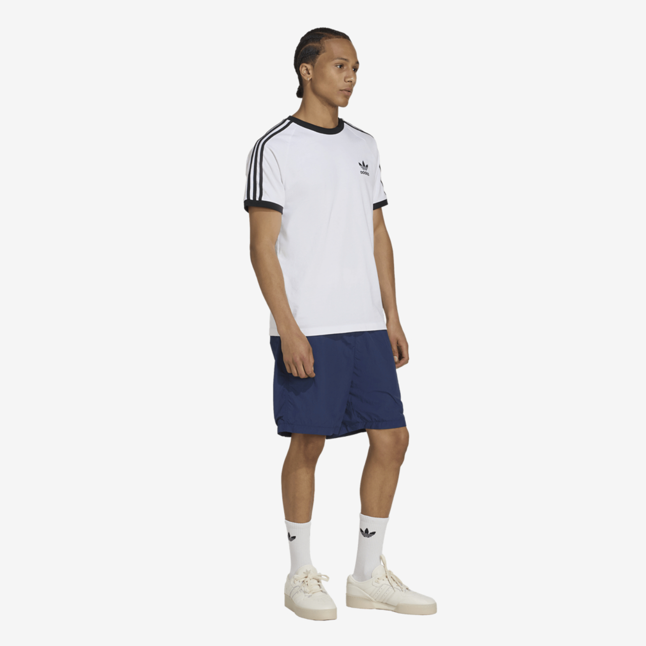 adidas Originals Trefoil Essentials Woven Pants Image 3 of 6. Tap to open photo gallery.