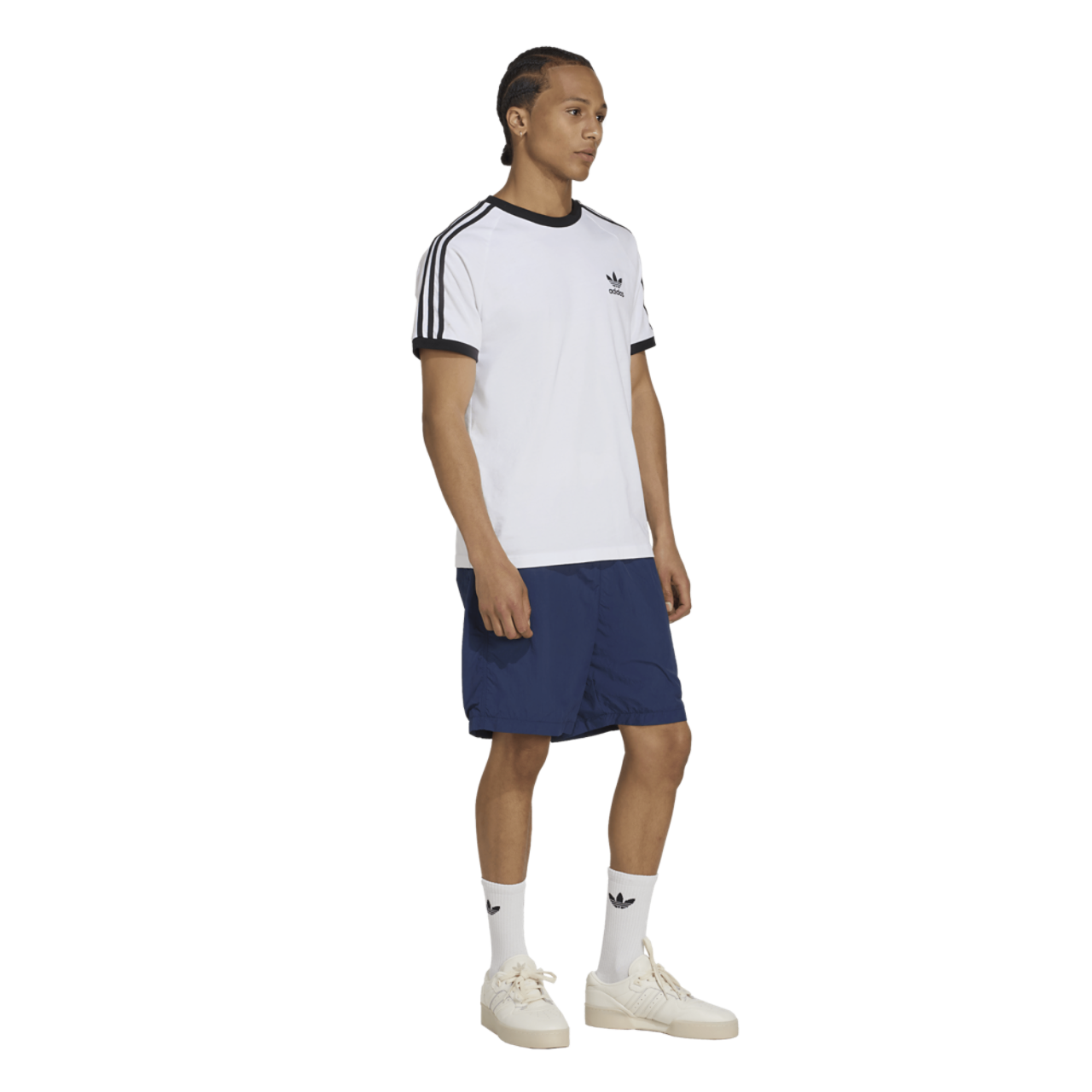 adidas Originals Trefoil Essentials Woven Pants Image 3 of 6. Tap to open photo gallery.